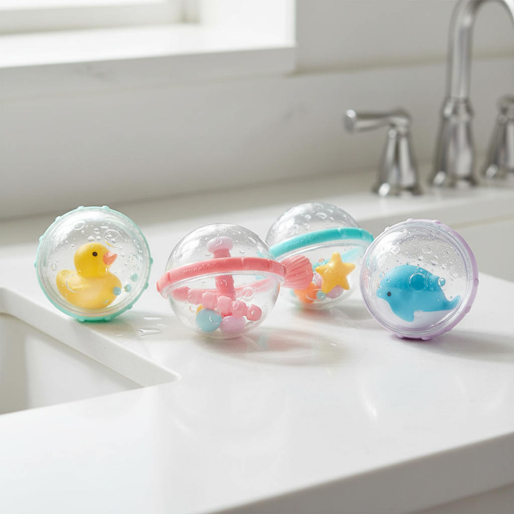 Munchkin® Float & Play Bubbles™ Baby and Toddler Bath Toy 4 Count