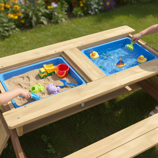 Fun & Versatile Kids Outdoor Table